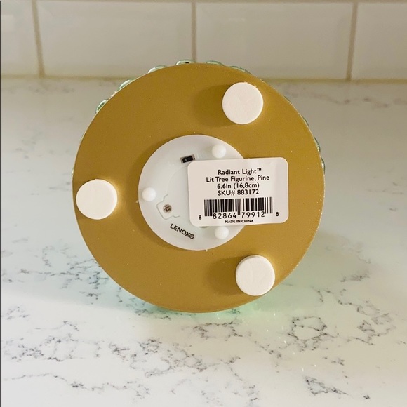 Lenox Lit Mercury Glass Pine Tree - Picture 10 of 16